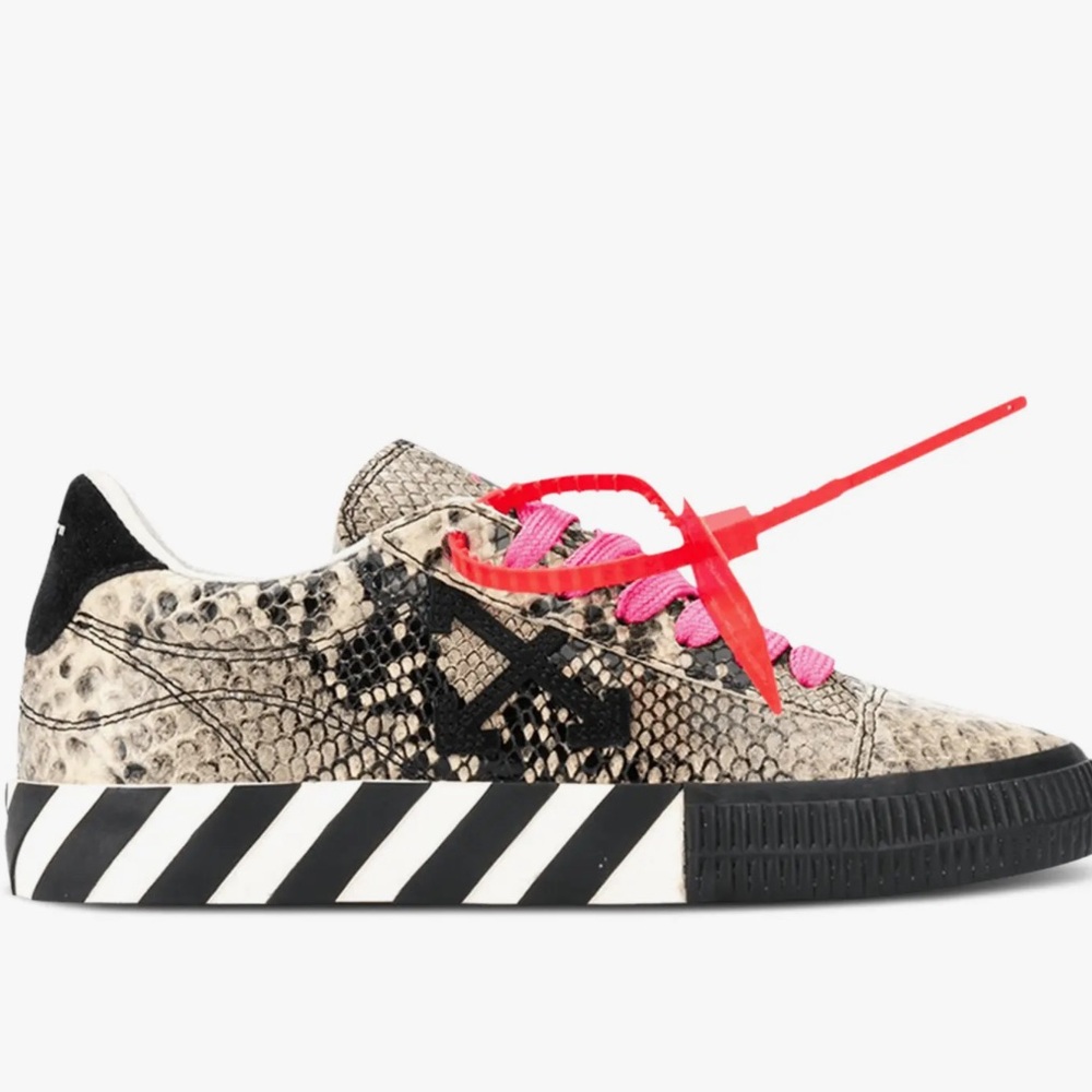 Off-White Snakeskin Sneakers